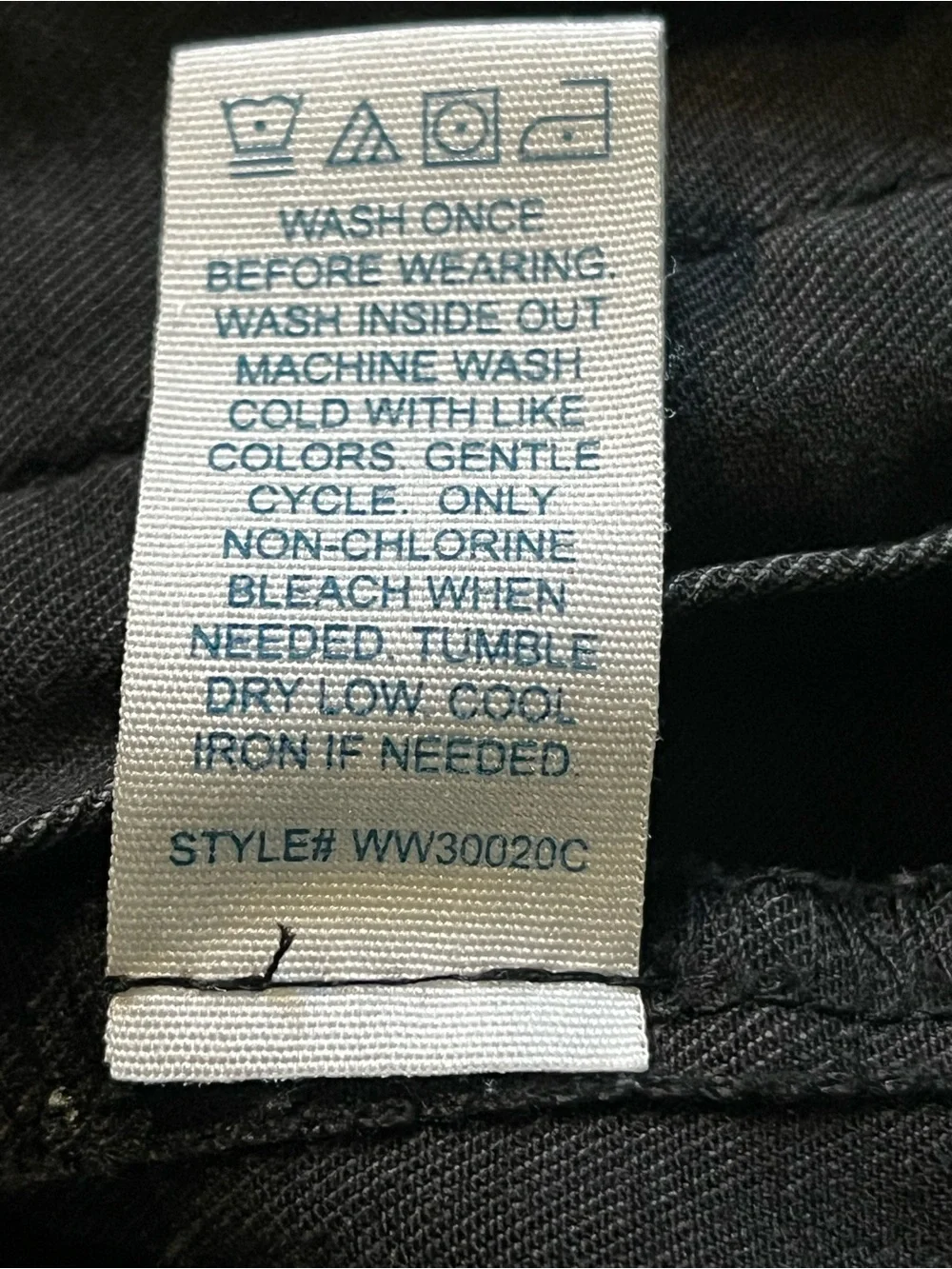 Market & Spruce Black Denim Jean Jacket - Picture 6 of 7